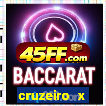 cruzeiro x palmeiras palpite
